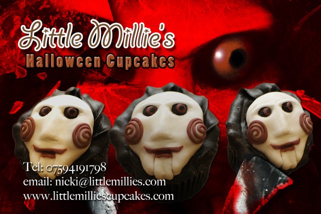 saw cupcakes for halloween